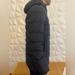Herno navy winter coat